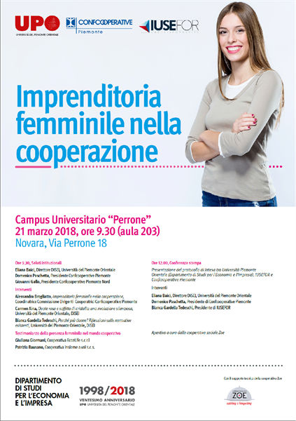 Imprenditoria femminile nella cooperazione