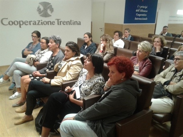 Incontro Commissione Dirigenti Cooperatrici Nazionale e Associazione Donne in Cooperazione Federazione Trentina