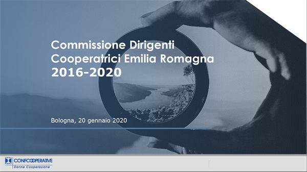 Commissione Emilia Romagna: una brochure per raccontare e valorizzare esperienze e attività.