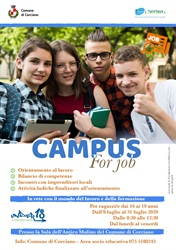 Campus for Job! Coop.va Frontiera Lavoro -...